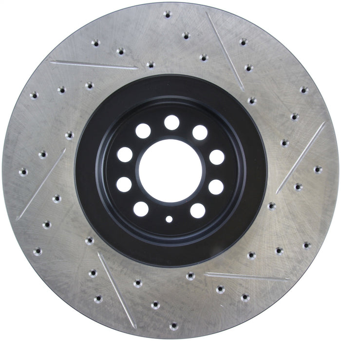 StopTech 127.33093R StopTech Sport Drilled/Slotted Brake Rotor; Front Right - Truck Part Superstore