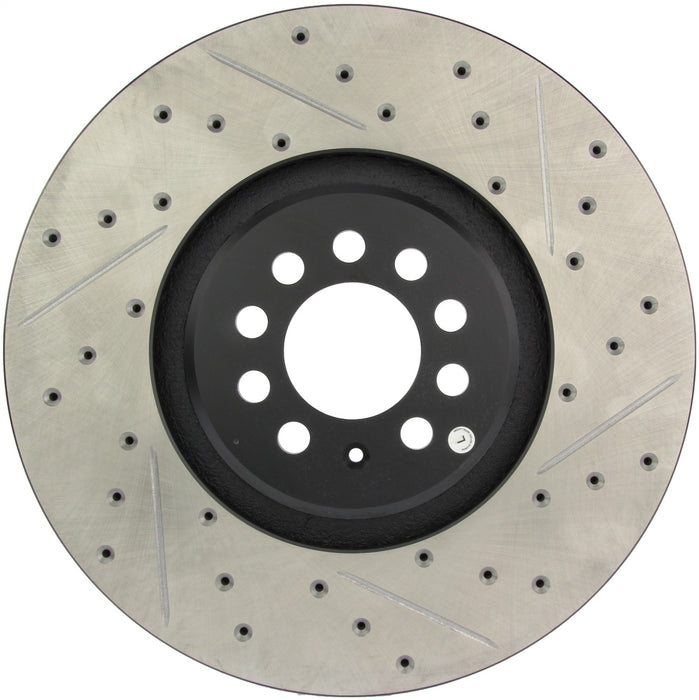 StopTech 127.33094L StopTech Sport Drilled/Slotted Brake Rotor; Front Left - Truck Part Superstore