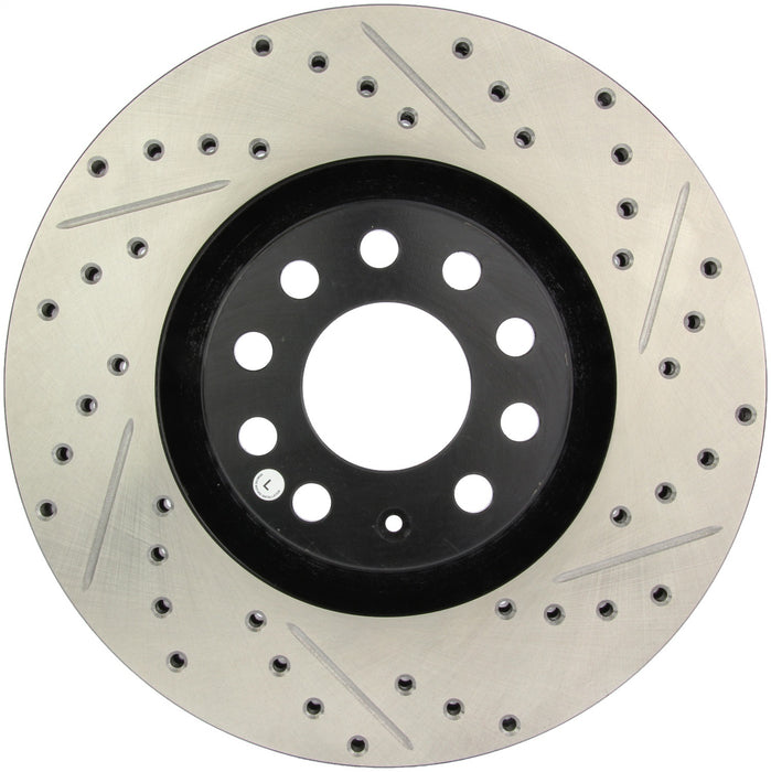 StopTech 127.33096L StopTech Sport Drilled/Slotted Brake Rotor; Front Left - Truck Part Superstore