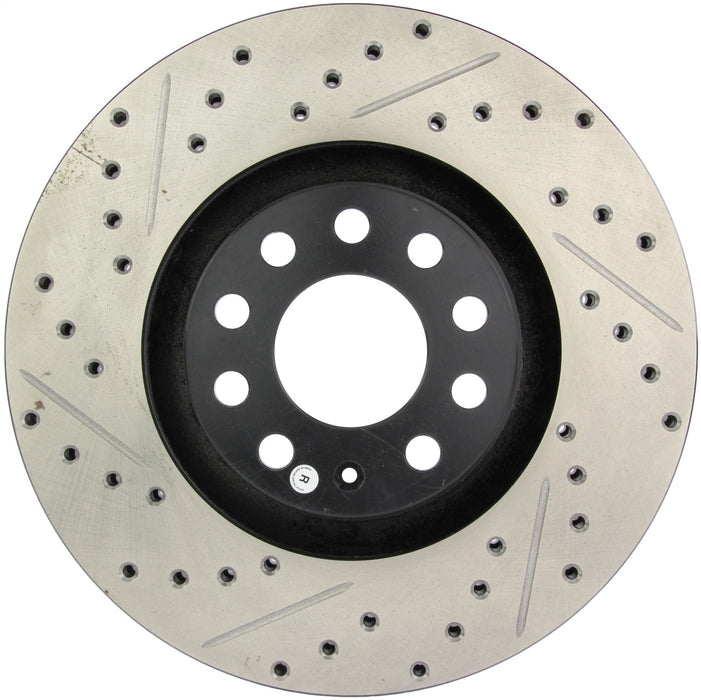 StopTech 127.33096R StopTech Sport Drilled/Slotted Brake Rotor; Front Right - Truck Part Superstore