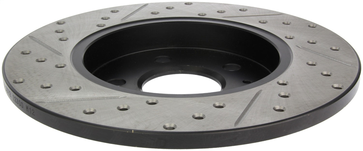 StopTech 127.33097L StopTech Sport Drilled/Slotted Brake Rotor; Rear Left - Truck Part Superstore