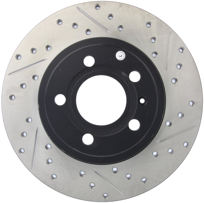 StopTech 127.33097L StopTech Sport Drilled/Slotted Brake Rotor; Rear Left - Truck Part Superstore