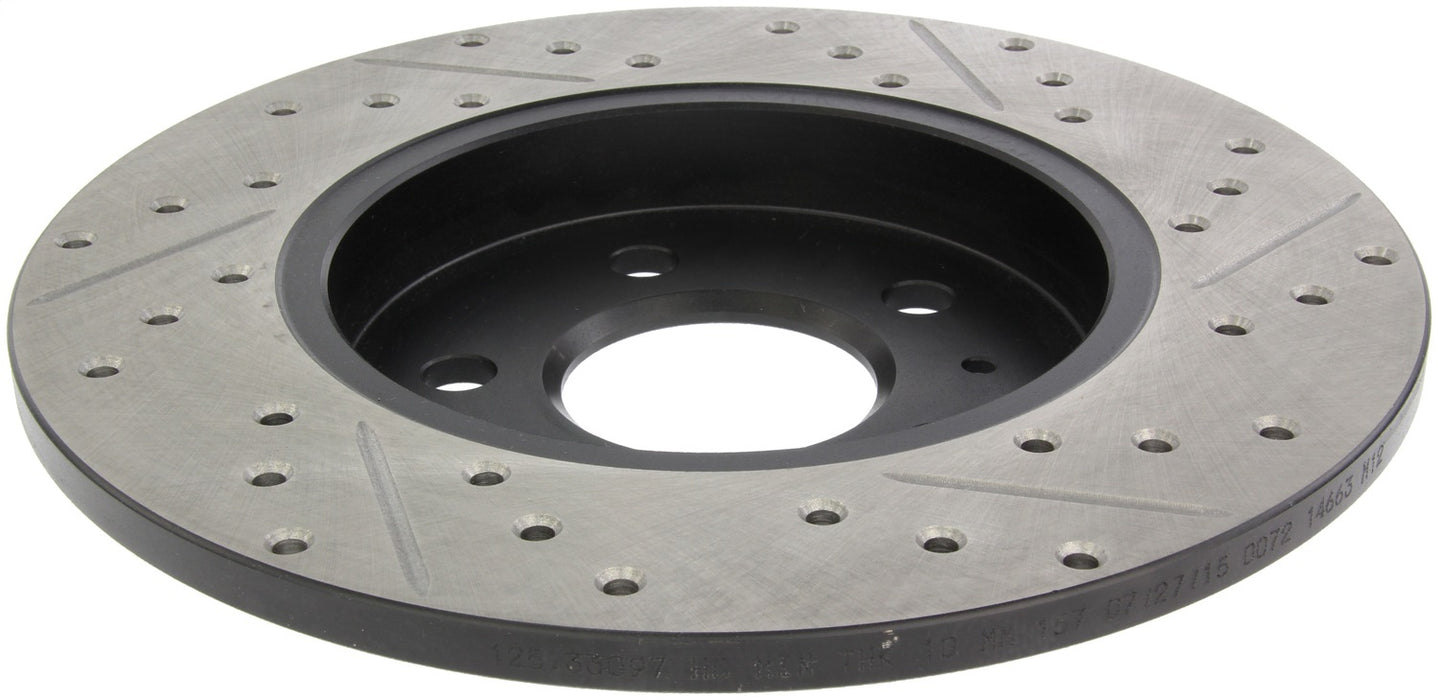 StopTech 127.33097R StopTech Sport Drilled/Slotted Brake Rotor; Rear Right - Truck Part Superstore