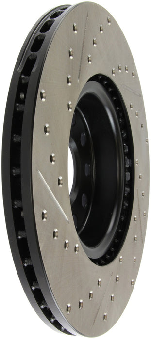 StopTech 127.33098L StopTech Sport Drilled/Slotted Brake Rotor; Front Left - Truck Part Superstore