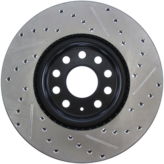 StopTech 127.33098R StopTech Sport Drilled/Slotted Brake Rotor; Front Right - Truck Part Superstore