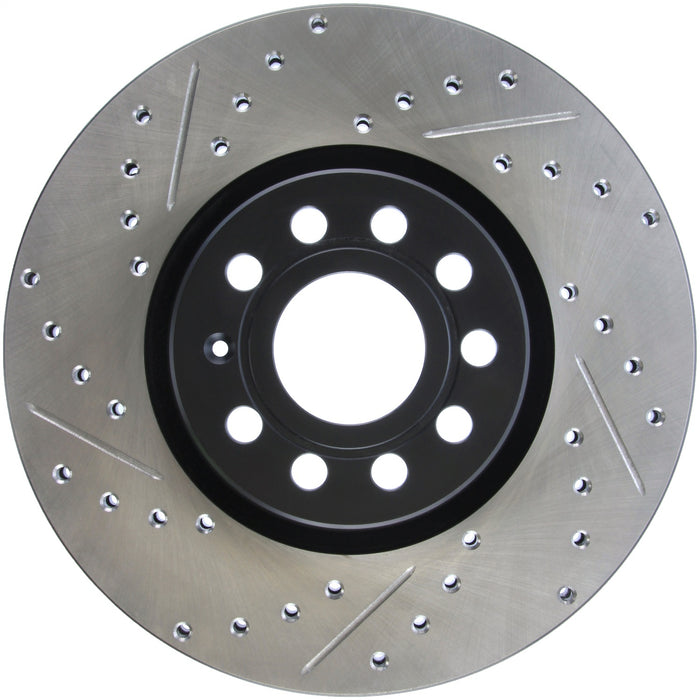 StopTech 127.33098R StopTech Sport Drilled/Slotted Brake Rotor; Front Right - Truck Part Superstore