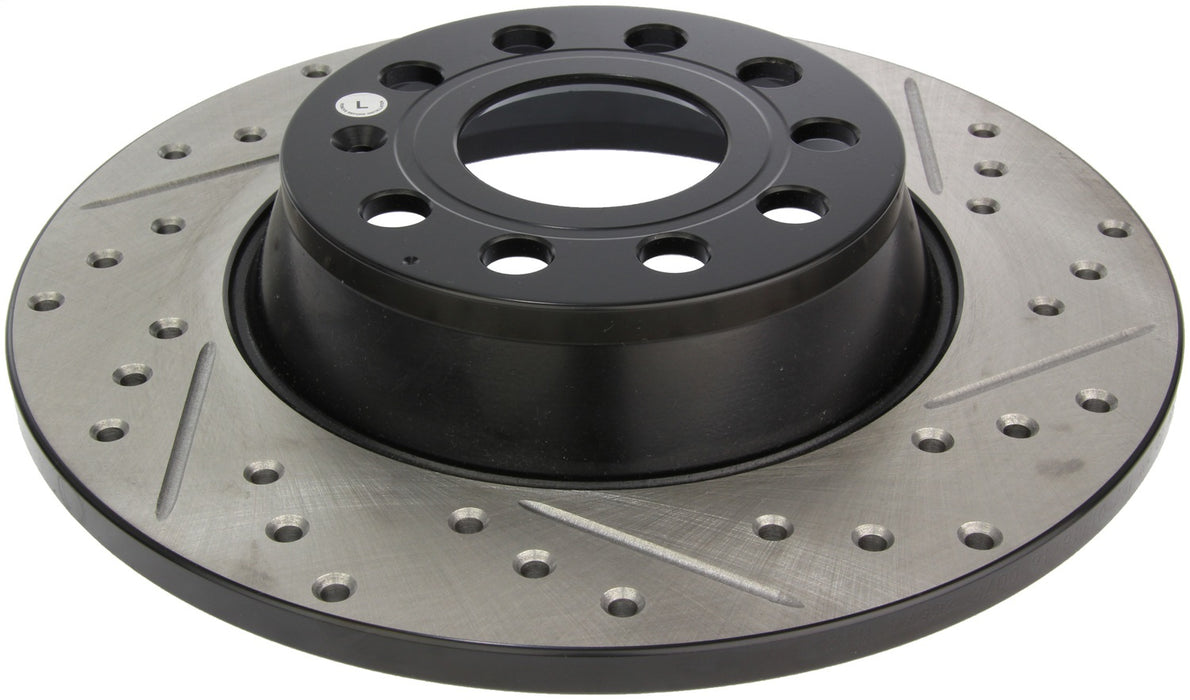 StopTech 127.33099L StopTech Sport Drilled/Slotted Brake Rotor; Rear Left - Truck Part Superstore