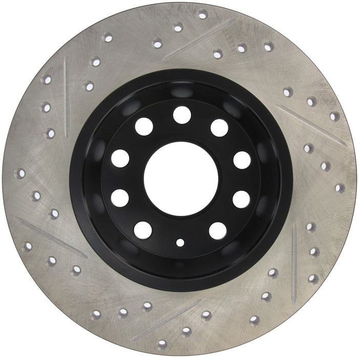 StopTech 127.33099L StopTech Sport Drilled/Slotted Brake Rotor; Rear Left - Truck Part Superstore