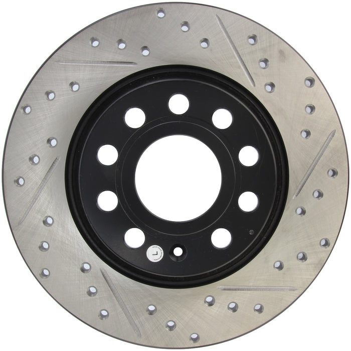 StopTech 127.33099L StopTech Sport Drilled/Slotted Brake Rotor; Rear Left - Truck Part Superstore