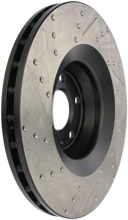 StopTech 127.33100L StopTech Sport Drilled/Slotted Brake Rotor; Front Left - Truck Part Superstore