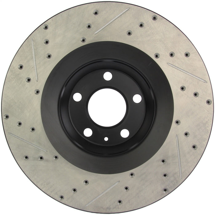 StopTech 127.33100L StopTech Sport Drilled/Slotted Brake Rotor; Front Left - Truck Part Superstore