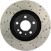 StopTech 127.33100L StopTech Sport Drilled/Slotted Brake Rotor; Front Left - Truck Part Superstore