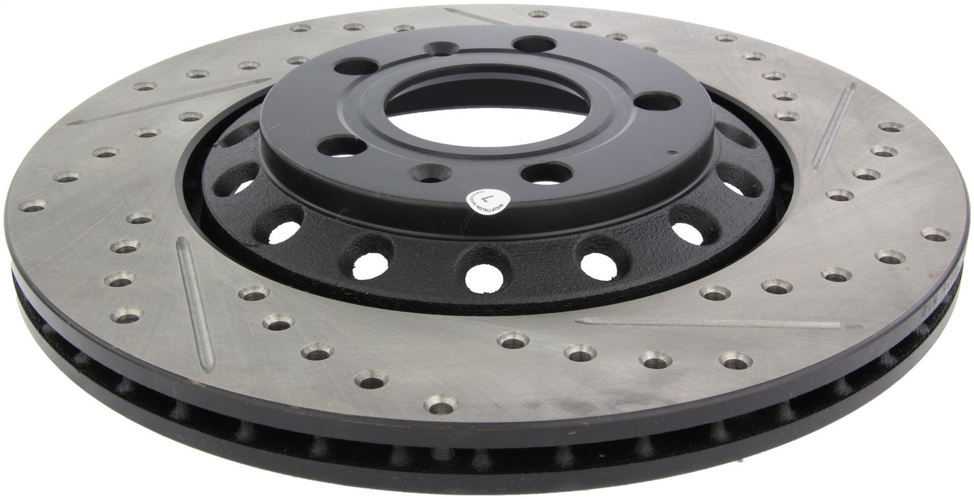 StopTech 127.33102L StopTech Sport Drilled/Slotted Brake Rotor; Rear Left - Truck Part Superstore