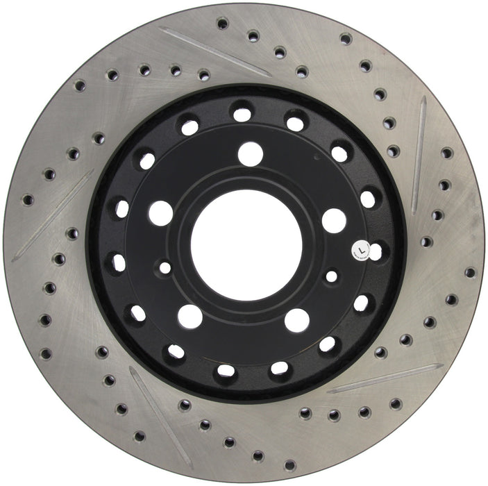StopTech 127.33102L StopTech Sport Drilled/Slotted Brake Rotor; Rear Left - Truck Part Superstore