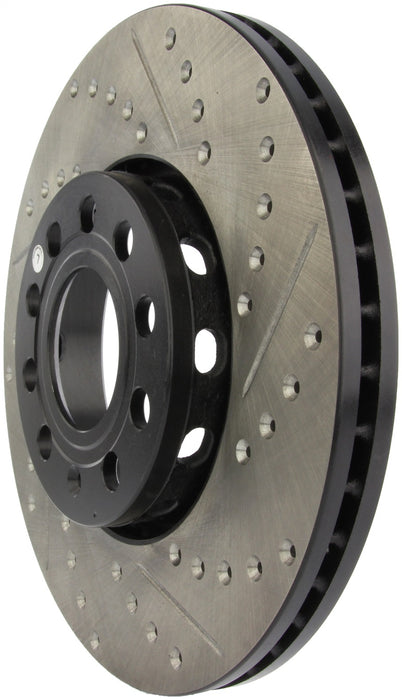 StopTech 127.33103L StopTech Sport Drilled/Slotted Brake Rotor; Front Left - Truck Part Superstore