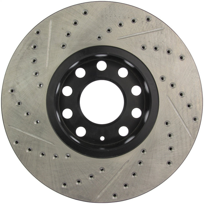 StopTech 127.33103L StopTech Sport Drilled/Slotted Brake Rotor; Front Left - Truck Part Superstore