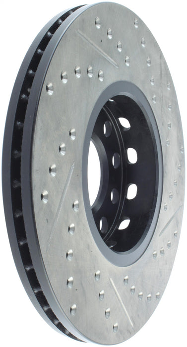 StopTech 127.33103R StopTech Sport Drilled/Slotted Brake Rotor; Front Right - Truck Part Superstore