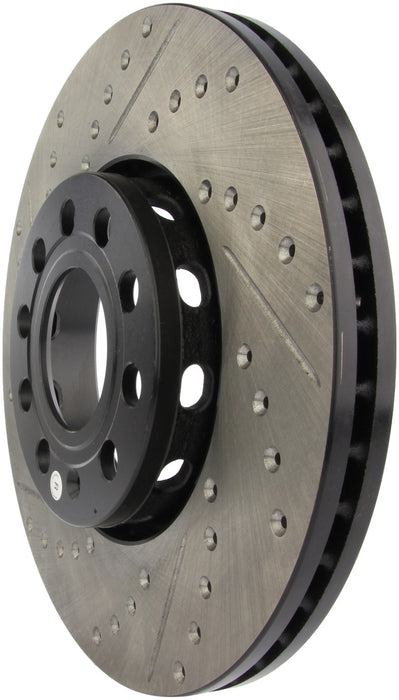 StopTech 127.33103R StopTech Sport Drilled/Slotted Brake Rotor; Front Right - Truck Part Superstore
