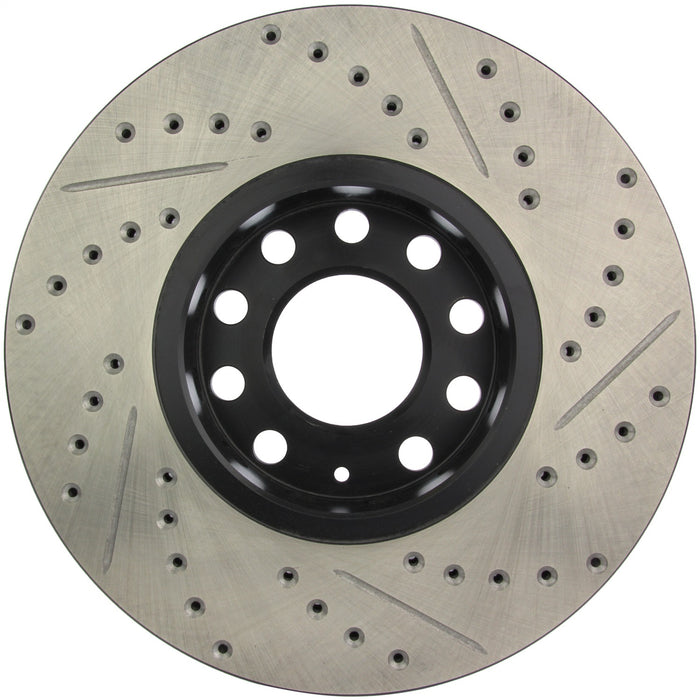 StopTech 127.33103R StopTech Sport Drilled/Slotted Brake Rotor; Front Right - Truck Part Superstore