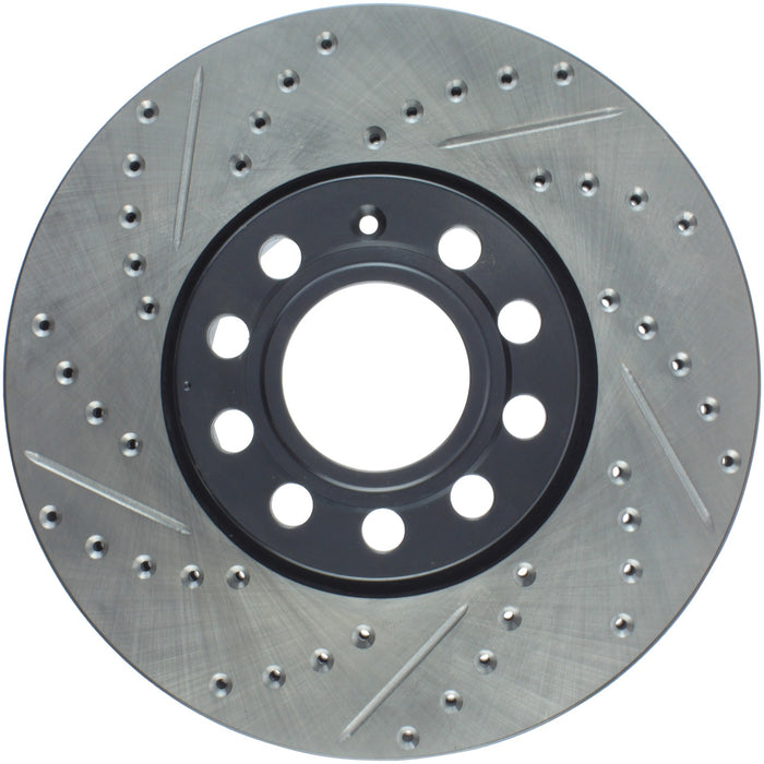 StopTech 127.33103R StopTech Sport Drilled/Slotted Brake Rotor; Front Right - Truck Part Superstore