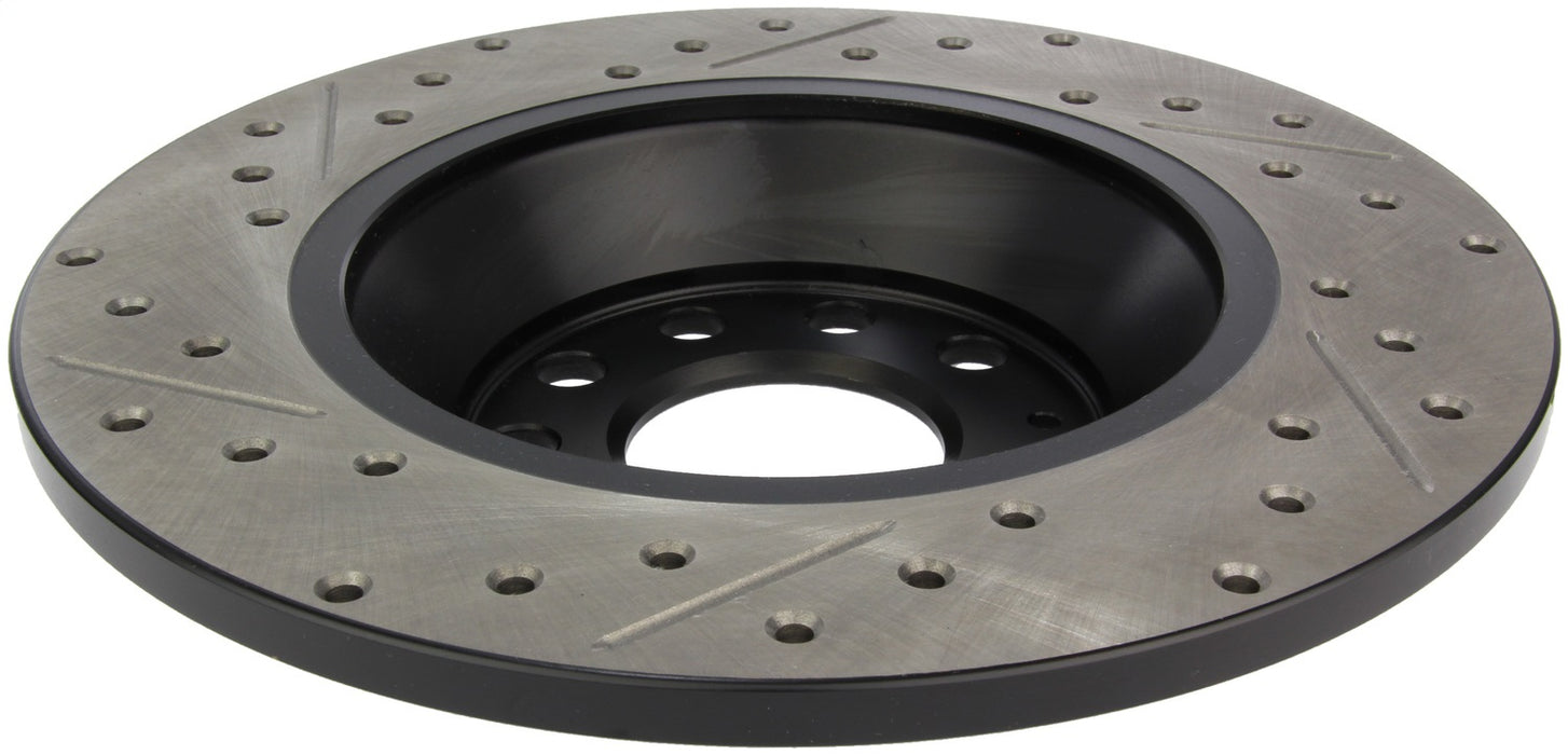 StopTech 127.33104L StopTech Sport Drilled/Slotted Brake Rotor; Rear Left - Truck Part Superstore