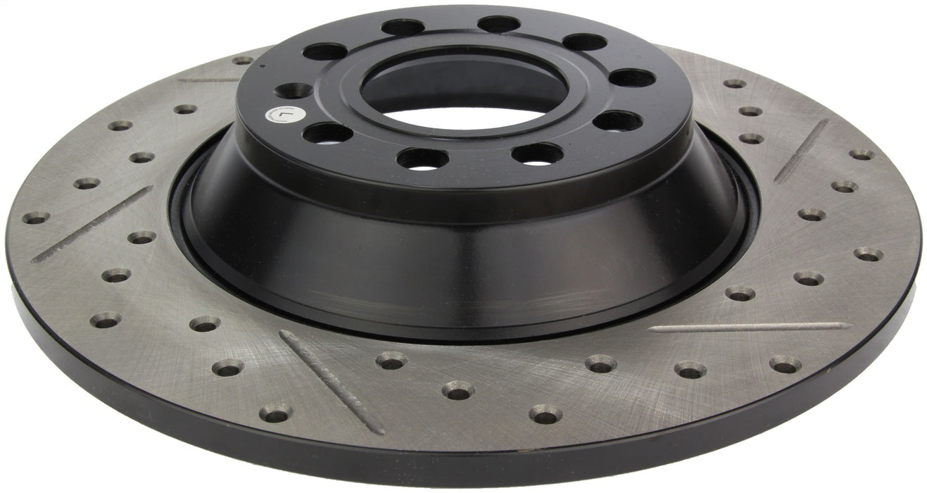 StopTech 127.33104L StopTech Sport Drilled/Slotted Brake Rotor; Rear Left - Truck Part Superstore