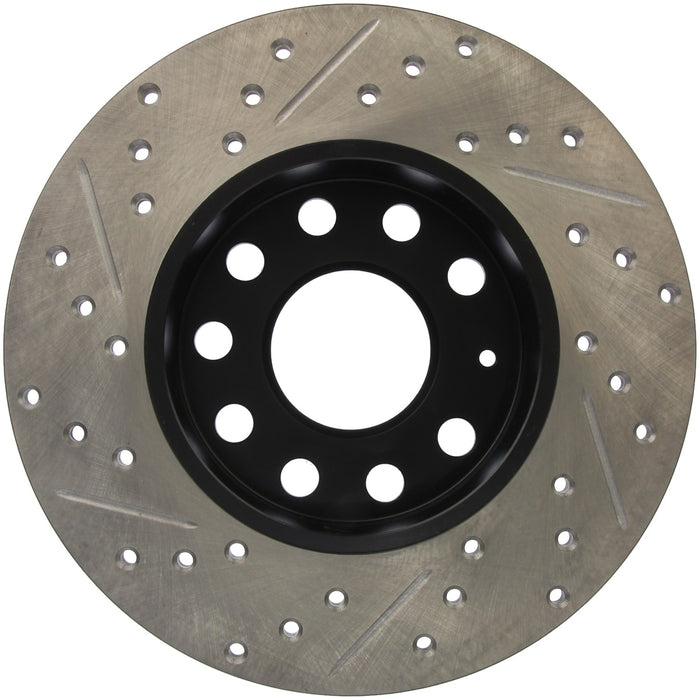 StopTech 127.33105L StopTech Sport Drilled/Slotted Brake Rotor; Rear Left - Truck Part Superstore