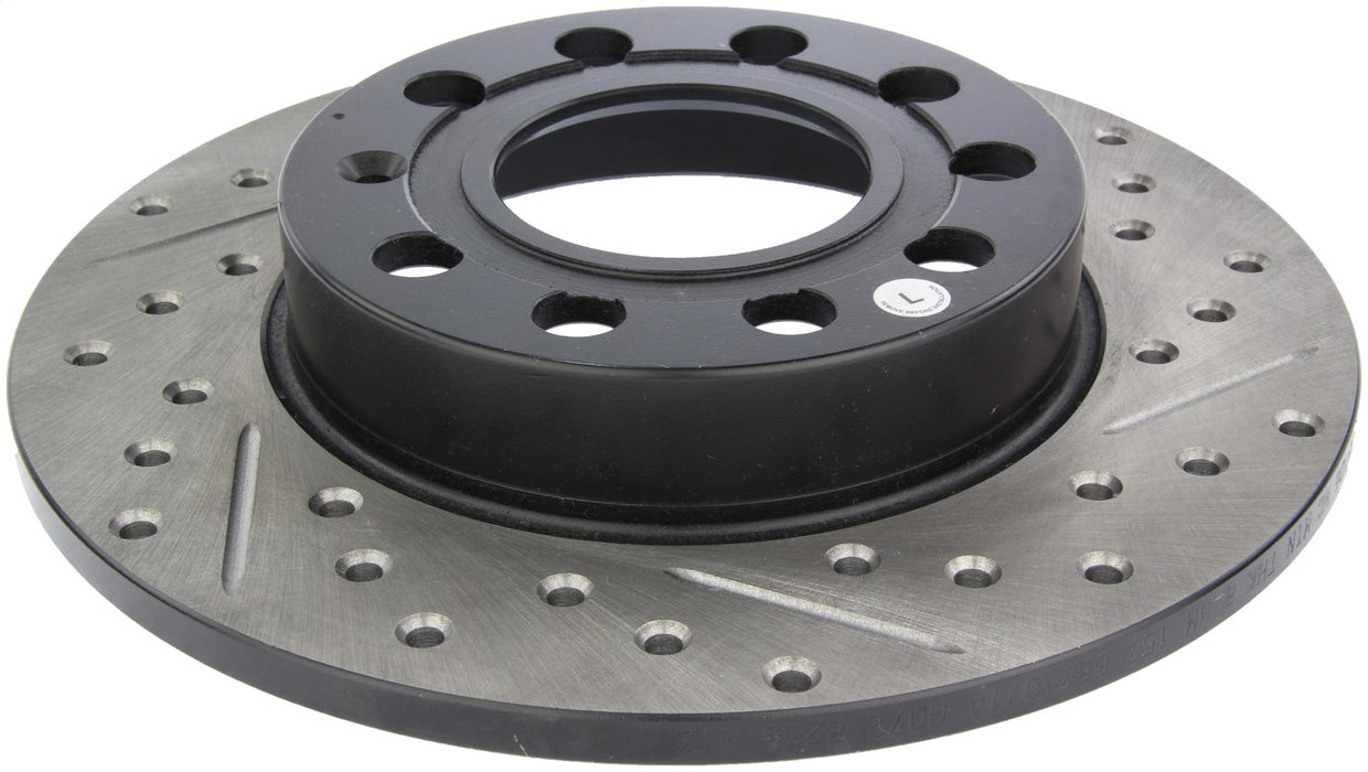 StopTech 127.33106L StopTech Sport Drilled/Slotted Brake Rotor; Rear Left - Truck Part Superstore
