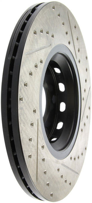 StopTech 127.33107R StopTech Sport Drilled/Slotted Brake Rotor; Front Right - Truck Part Superstore