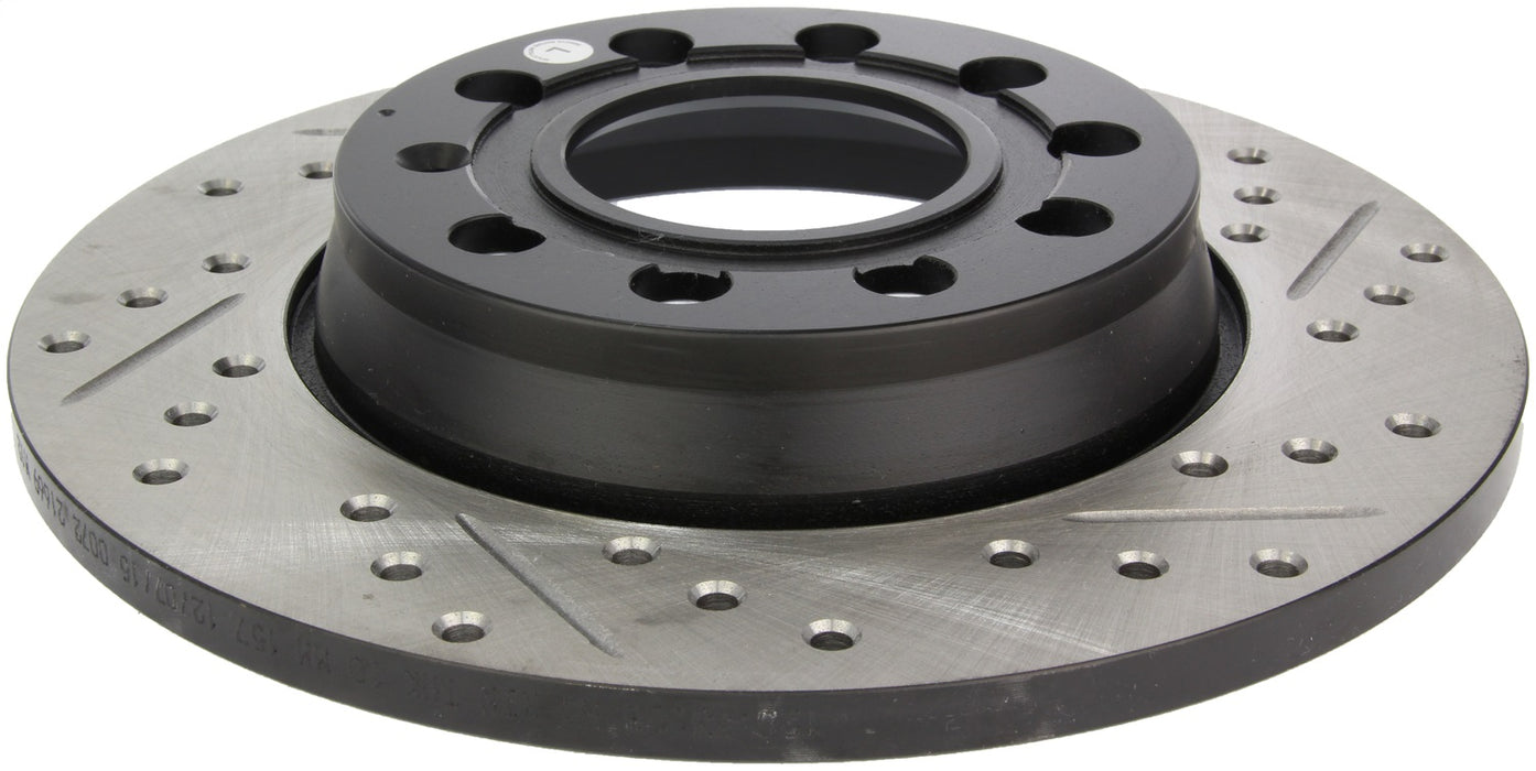 StopTech 127.33108L StopTech Sport Drilled/Slotted Brake Rotor; Rear Left - Truck Part Superstore
