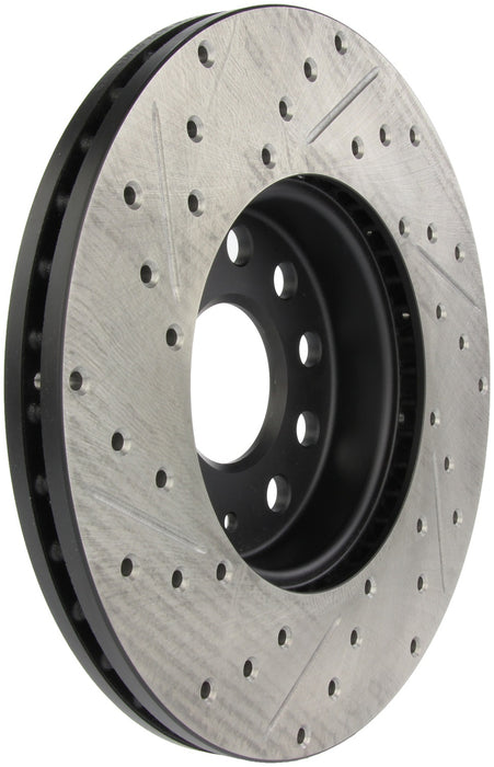 StopTech 127.33110L StopTech Sport Drilled/Slotted Brake Rotor; Front and Rear Left - Truck Part Superstore
