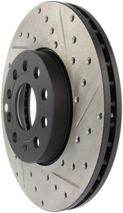 StopTech 127.33110L StopTech Sport Drilled/Slotted Brake Rotor; Front and Rear Left - Truck Part Superstore