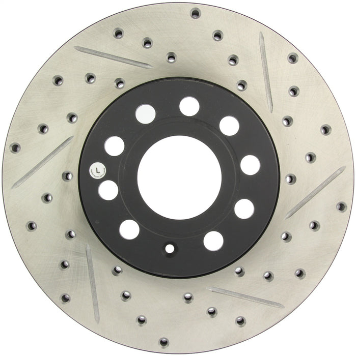 StopTech 127.33110L StopTech Sport Drilled/Slotted Brake Rotor; Front and Rear Left - Truck Part Superstore