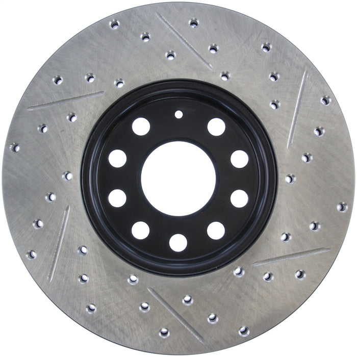 StopTech 127.33110R StopTech Sport Drilled/Slotted Brake Rotor; Front and Rear Right - Truck Part Superstore