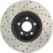 StopTech 127.33111L StopTech Sport Drilled/Slotted Brake Rotor; Front Left - Truck Part Superstore