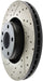 StopTech 127.33111R StopTech Sport Drilled/Slotted Brake Rotor; Front Right - Truck Part Superstore