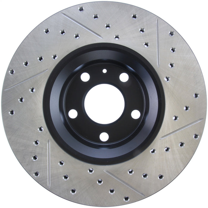 StopTech 127.33111R StopTech Sport Drilled/Slotted Brake Rotor; Front Right - Truck Part Superstore