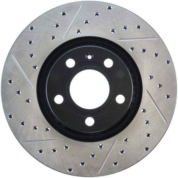StopTech 127.33111R StopTech Sport Drilled/Slotted Brake Rotor; Front Right - Truck Part Superstore
