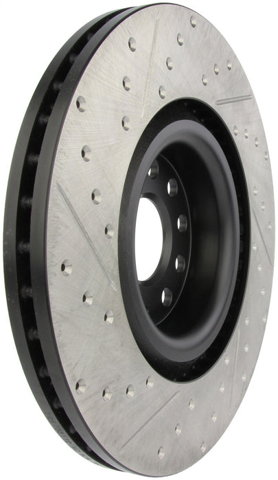 StopTech 127.33112L StopTech Sport Drilled/Slotted Brake Rotor; Front Left - Truck Part Superstore