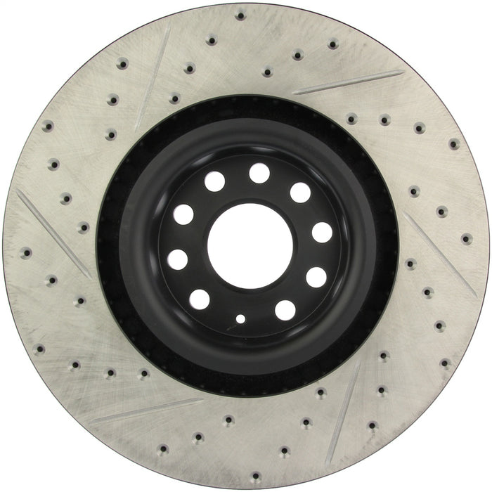 StopTech 127.33112L StopTech Sport Drilled/Slotted Brake Rotor; Front Left - Truck Part Superstore