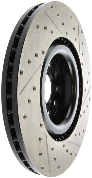 StopTech 127.33112R StopTech Sport Drilled/Slotted Brake Rotor; Front Right - Truck Part Superstore