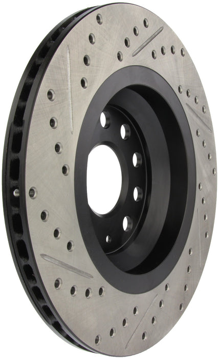 StopTech 127.33113L StopTech Sport Drilled/Slotted Brake Rotor; Rear Left - Truck Part Superstore