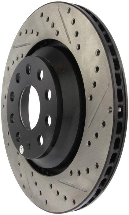 StopTech 127.33113L StopTech Sport Drilled/Slotted Brake Rotor; Rear Left - Truck Part Superstore