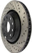 StopTech 127.33113L StopTech Sport Drilled/Slotted Brake Rotor; Rear Left - Truck Part Superstore