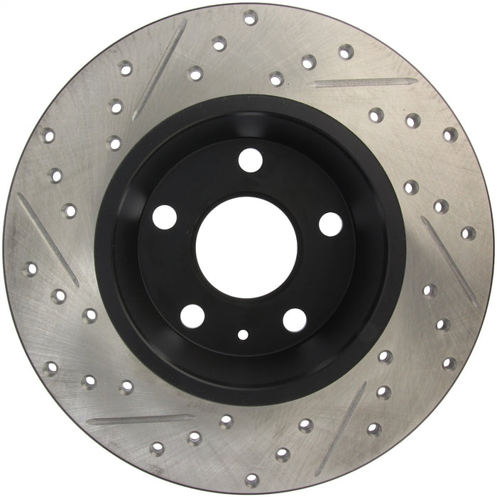 StopTech 127.33119L StopTech Sport Drilled/Slotted Brake Rotor; Rear Left - Truck Part Superstore
