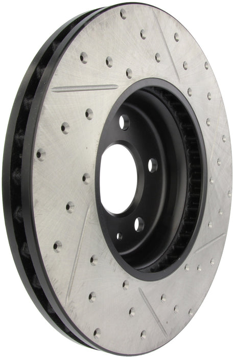 StopTech 127.33123R StopTech Sport Drilled/Slotted Brake Rotor; Front Right - Truck Part Superstore