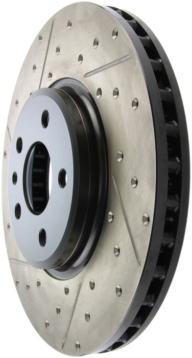 StopTech 127.33123R StopTech Sport Drilled/Slotted Brake Rotor; Front Right - Truck Part Superstore