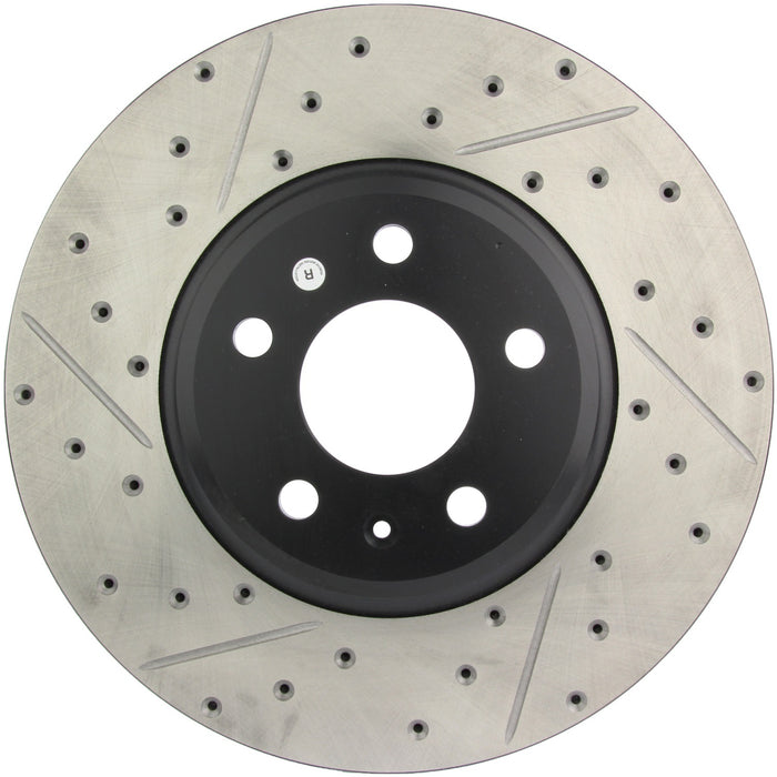 StopTech 127.33123R StopTech Sport Drilled/Slotted Brake Rotor; Front Right - Truck Part Superstore