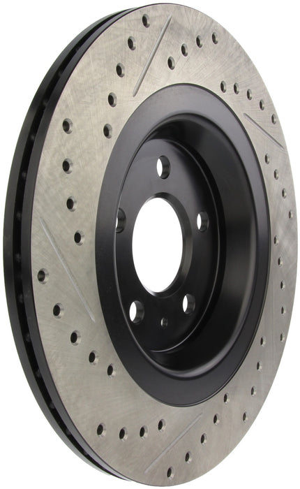 StopTech 127.33125L StopTech Sport Drilled/Slotted Brake Rotor; Rear Left - Truck Part Superstore