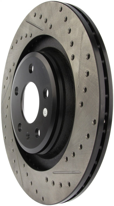 StopTech 127.33125L StopTech Sport Drilled/Slotted Brake Rotor; Rear Left - Truck Part Superstore